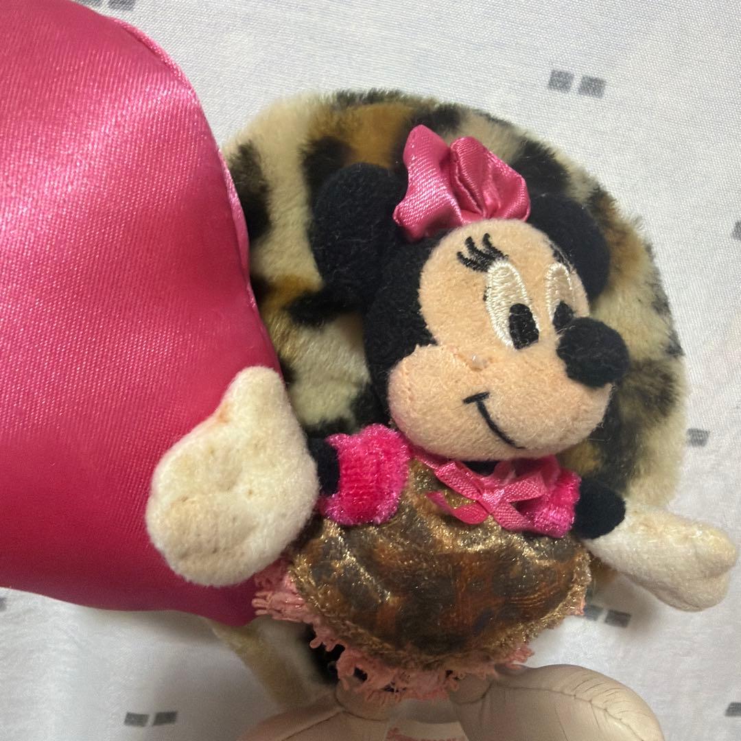 ミニーマウス カチューシャ ヒョウ柄　ディズニーランド