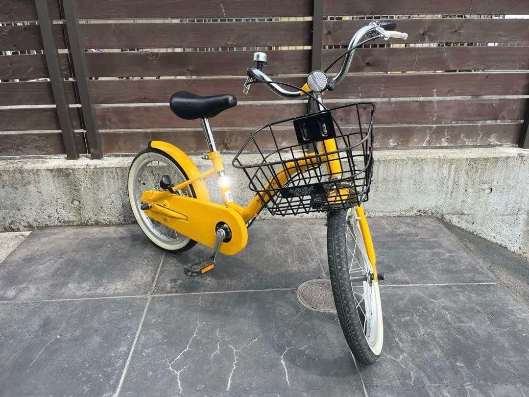 幼児用自転車　16インチ　別途補助輪付