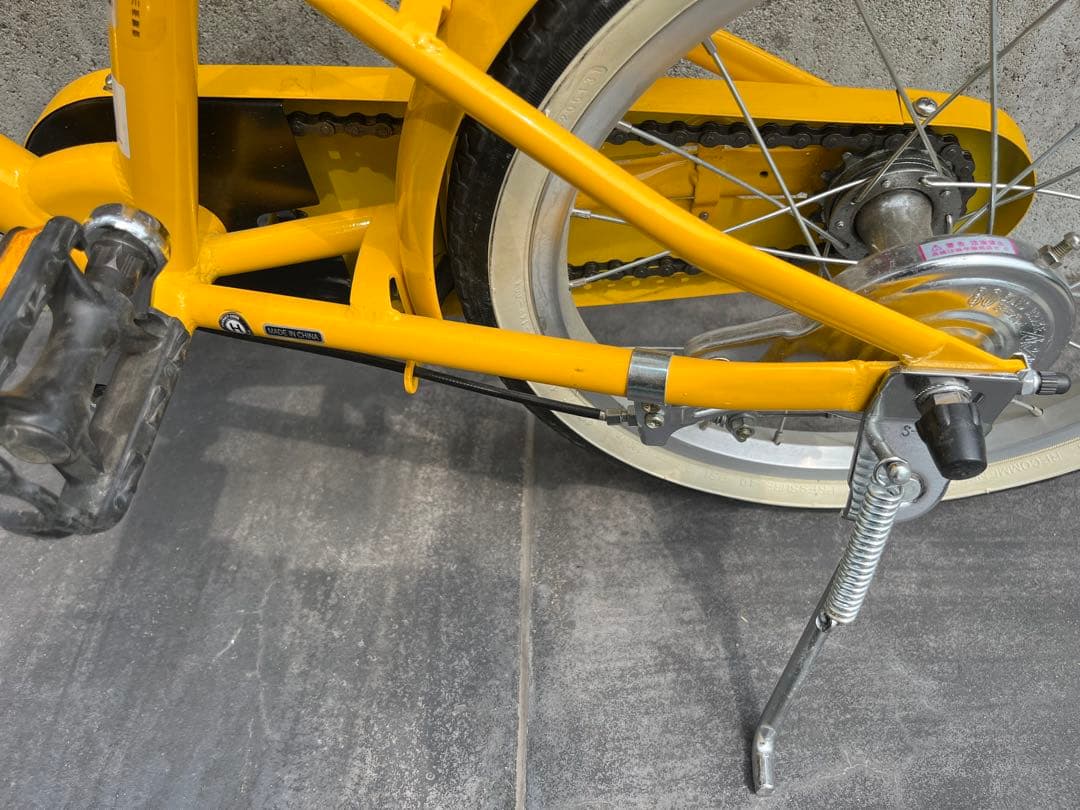 幼児用自転車　16インチ　別途補助輪付