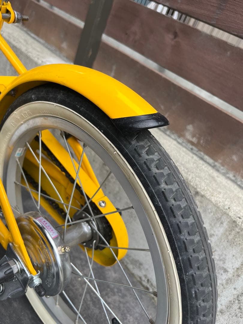 幼児用自転車　16インチ　別途補助輪付