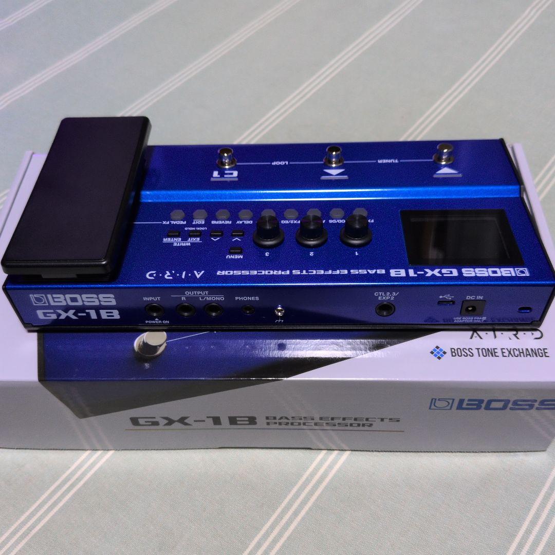 BOSS GX-1B ベース　マルチエフェクター 純正電源アダプター付属