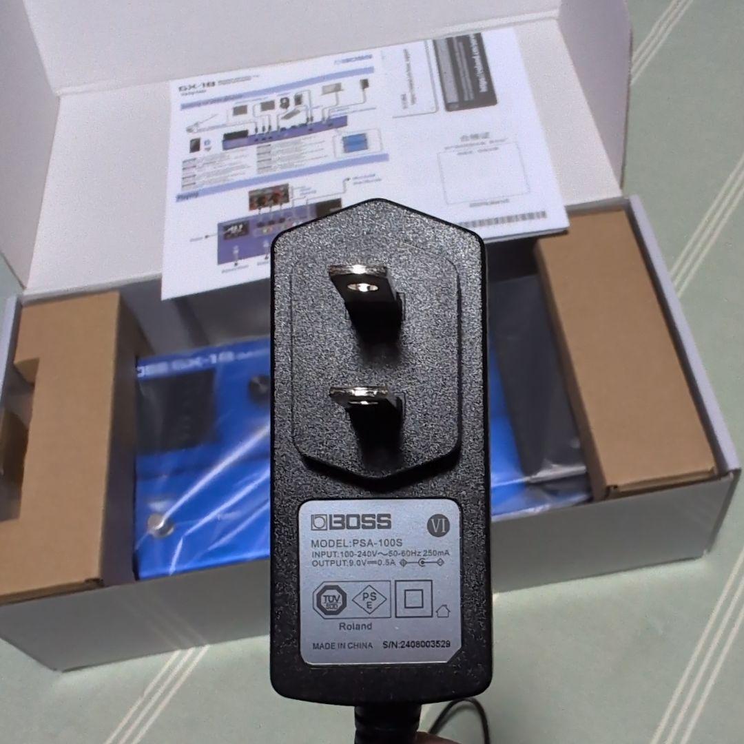 BOSS GX-1B ベース　マルチエフェクター 純正電源アダプター付属