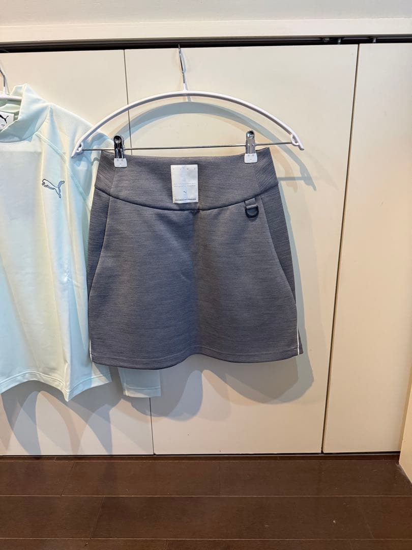 新品　PUMA ゴルフウェア　セット　セットアップ　白　ホワイト