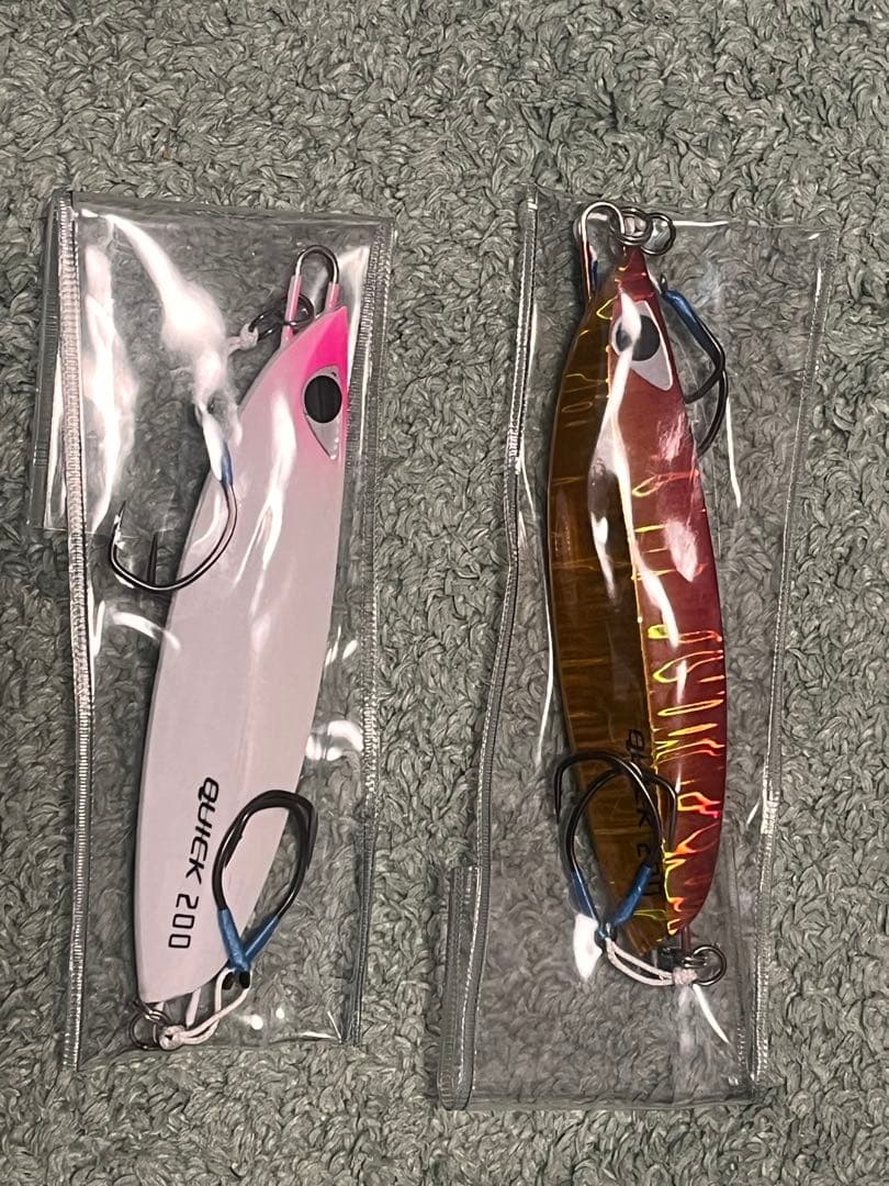 クイックゼロワン　tgベイト スロージギング　タチウオ