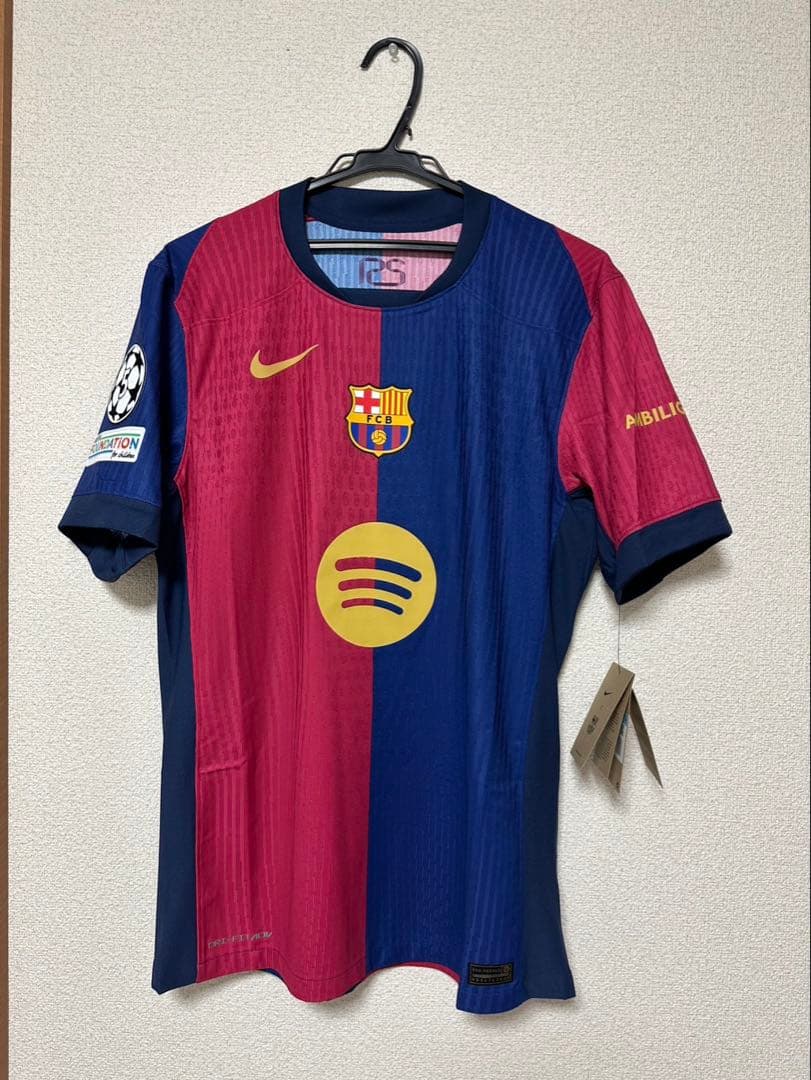 【正規品】FCバルセロナ　ラミン ヤマル　ユニフォーム　オーセンティック　ナイキ