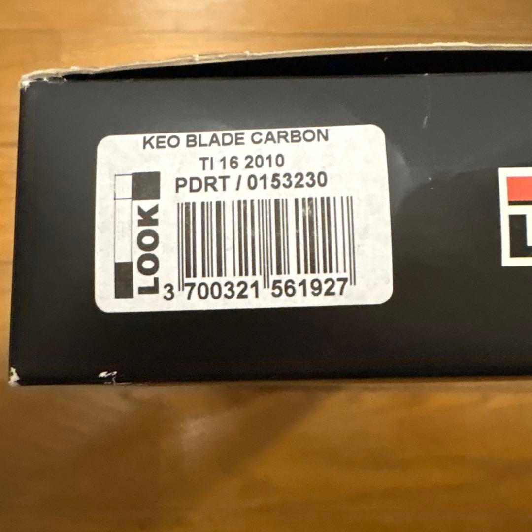 【未使用品】LOOK KEO BLADE CARBON 16Nm Ti axle