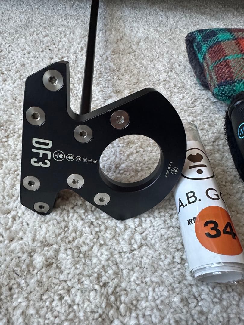 L.A.B. GOLF ラブ ゴルフ DF3 パター 34Inc （カバー付き）