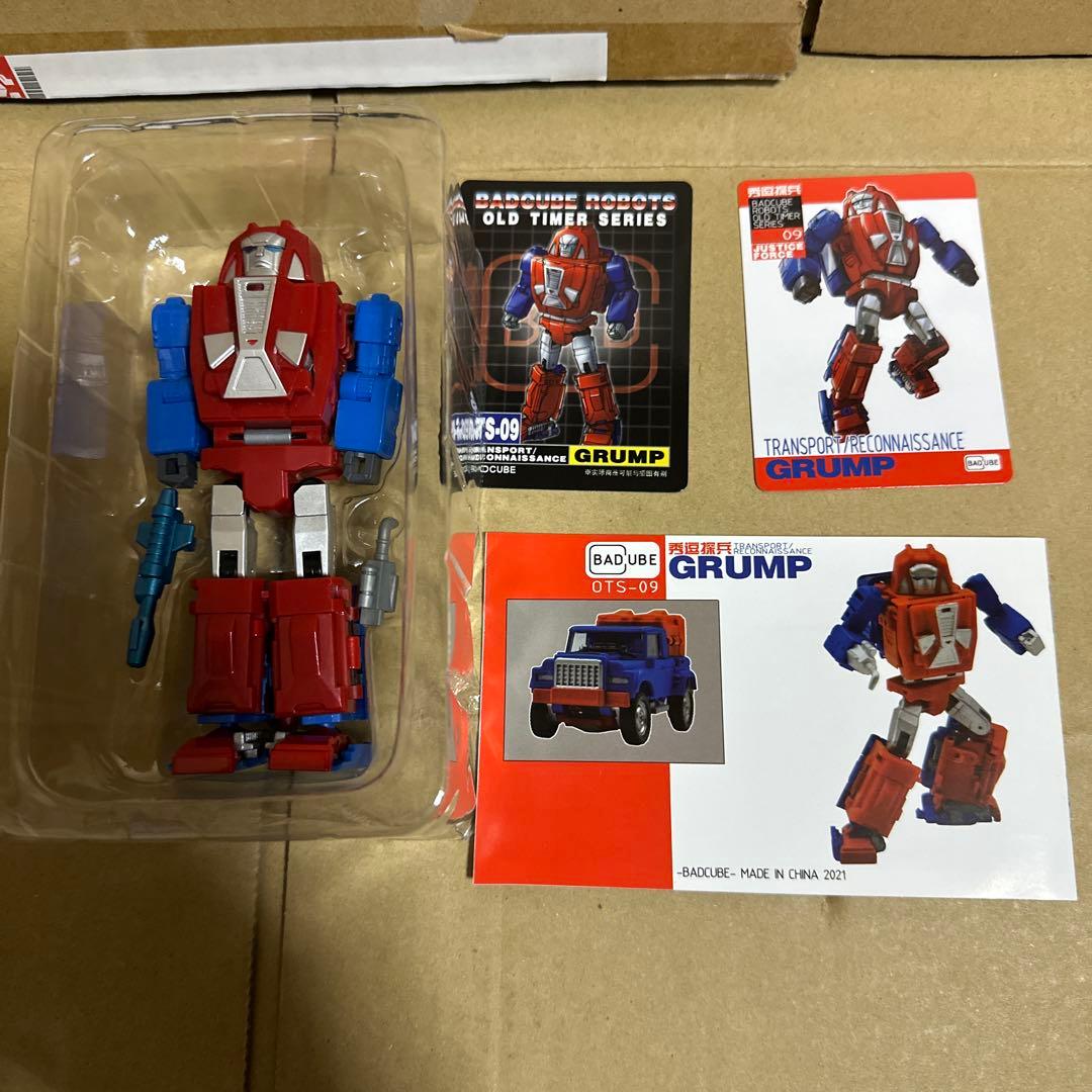 ots-09 grump 非正規トランスフォーマー　ギアーズ、スワーブ似