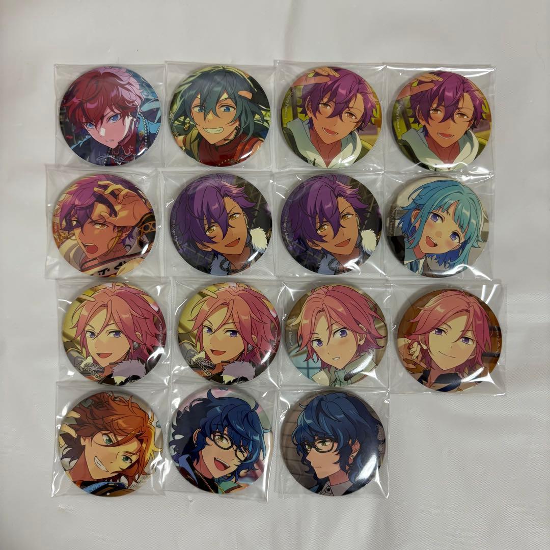 あんスタ イベコレ テーマスカウト フィーチャー 缶バッジ 126点 まとめ売り