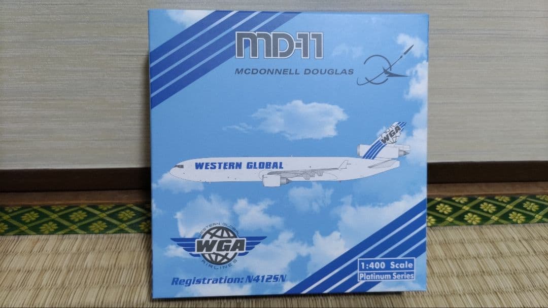 1/400 MD-11F WESTERN GLOBAL ウエスタン・グローバル