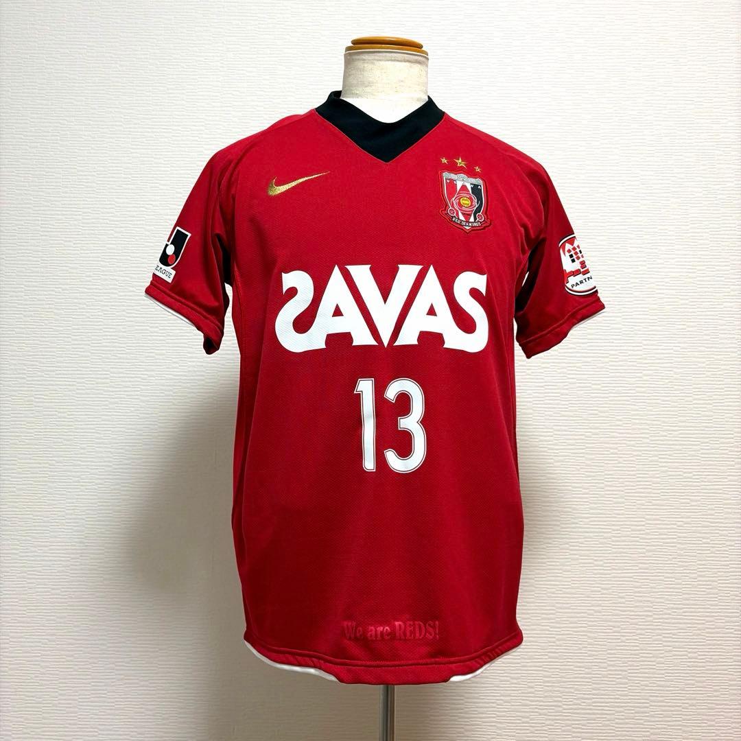【NIKE】浦和レッズ 2010 ホーム ユニフォーム #13 鈴木啓太 (M)