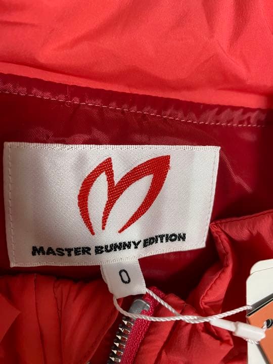 新品未使用 マスターバニーエディション 中綿入り ダブルジップベスト 女性用