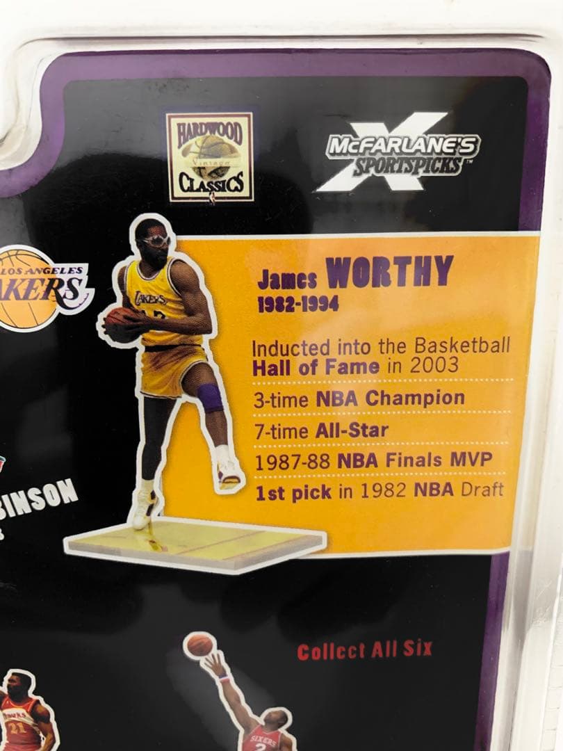 Mcfarlane マクファーレン NBA フィギュア ジェームズ・ウォージー