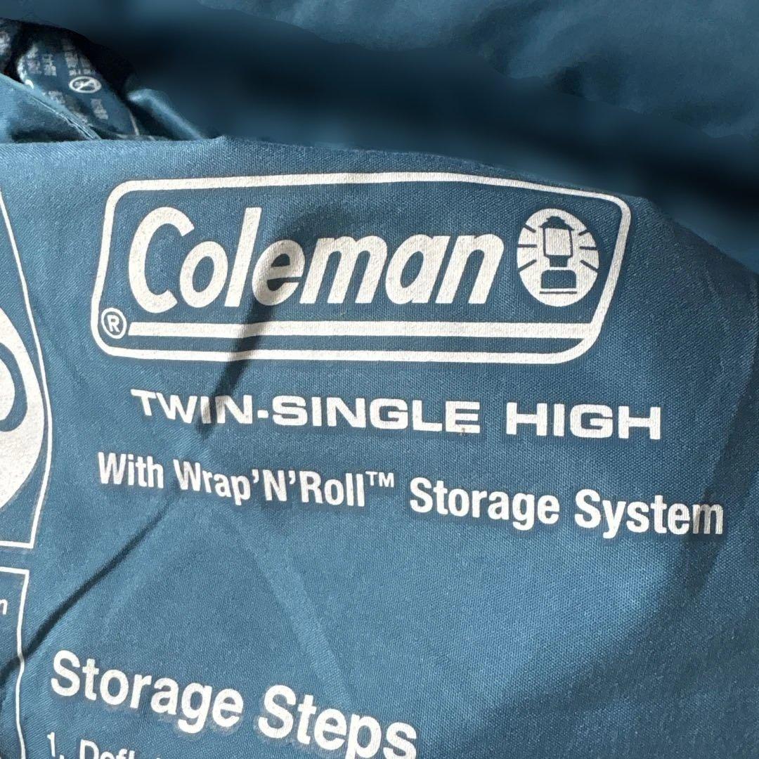 Coleman WRAP N-ROLLエアベッド エアマットレス　ポンプ