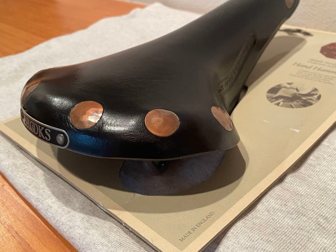 【美品】ブルックス BROOKS team pro B232H レインカバー付き