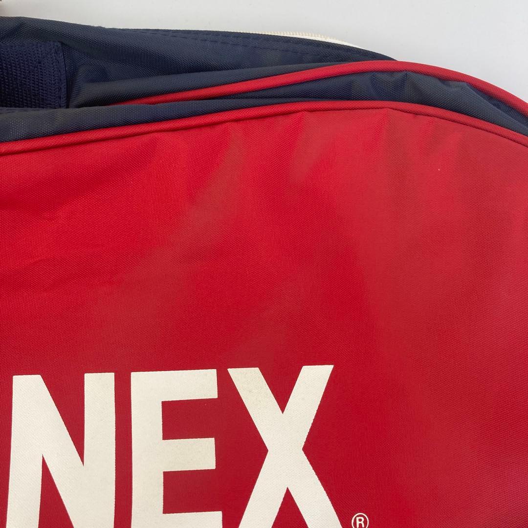【未使用タグ付き】YONEX（ヨネックス）スポーツバッグ（レッド×ネイビー）