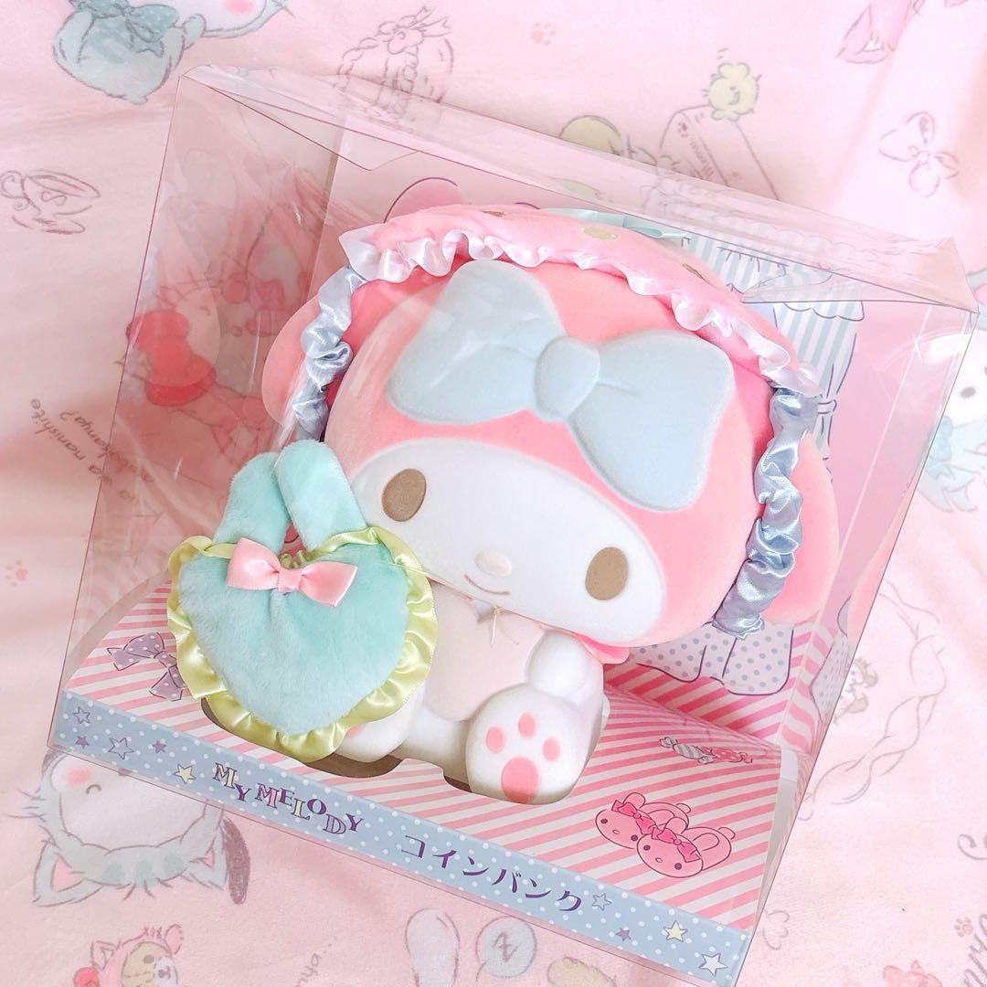 マイメロディ フロッキー バンク ピピ 貯金箱 サンリオ