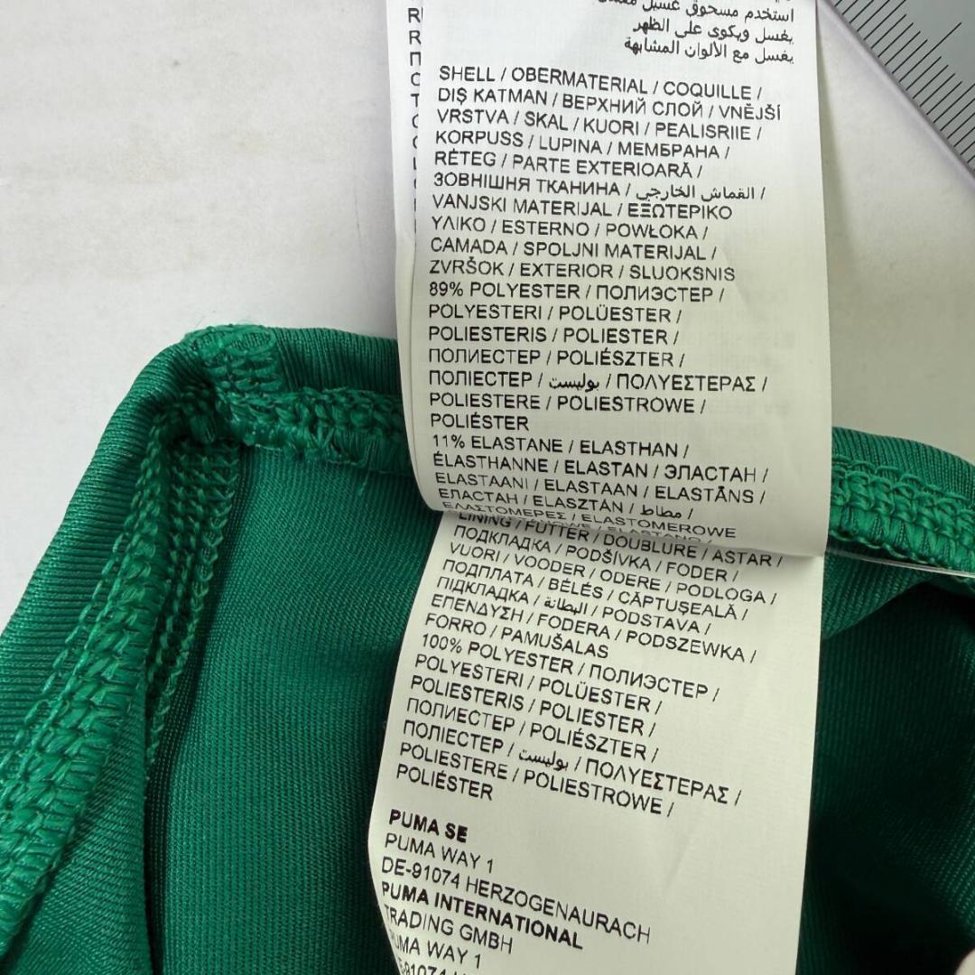 Puma プーマ レーシングブルマ 陸上 ショーツ Green 海外Lサイズ
