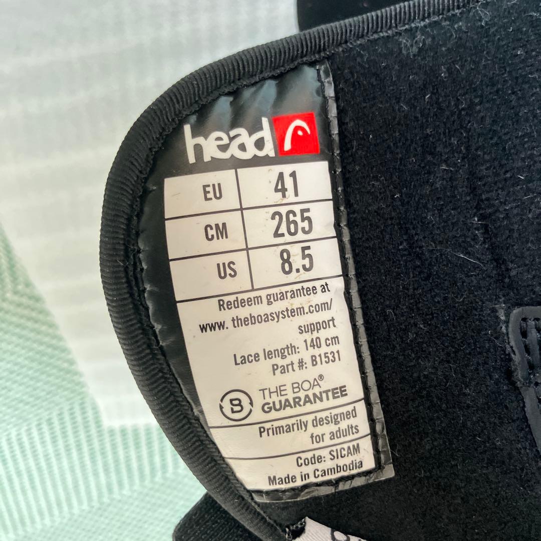 【美品】HEAD Perfect Fit スノーボードブーツ ブラック