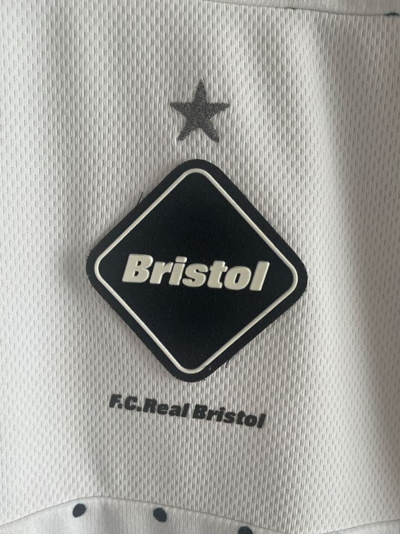 Bristol ドット柄 半袖Tシャツ S sizeホワイト