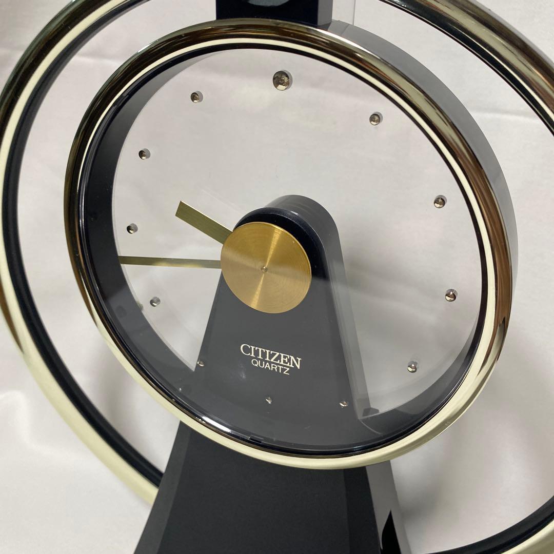 シチズン　CITIZEN 置き時計　スペースエイジ　ポストモダン　リズム時計