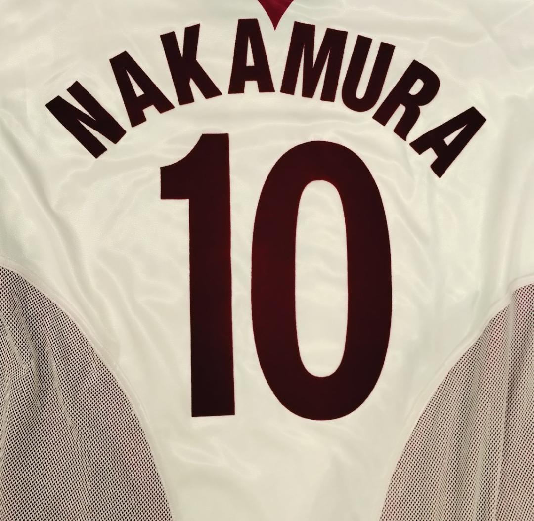 中村俊輔レッジーナアウェイRegginaセリエAレガカルチョパッチ付②
