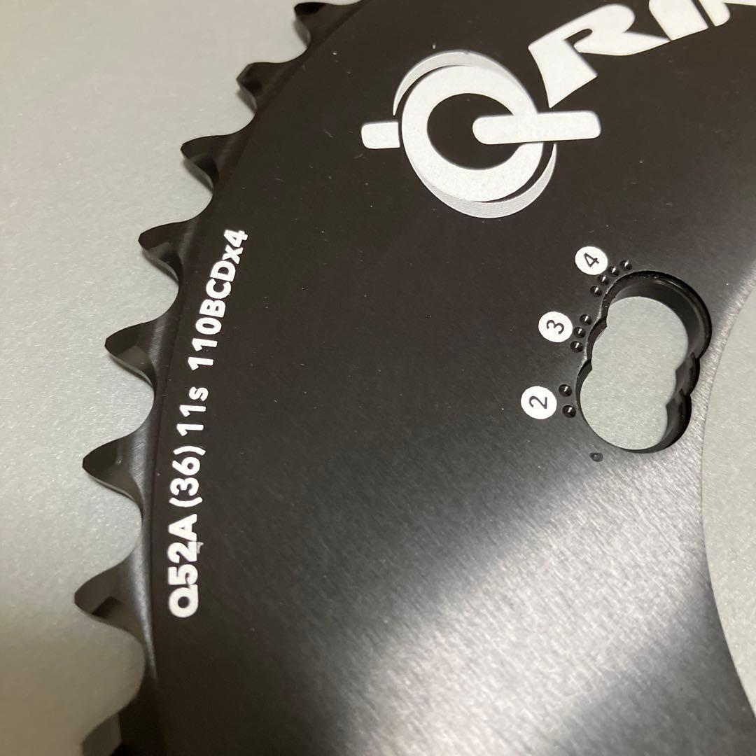 r*o様 ROTOR Q Rings ローター 楕円 チェーンリング 52T 1