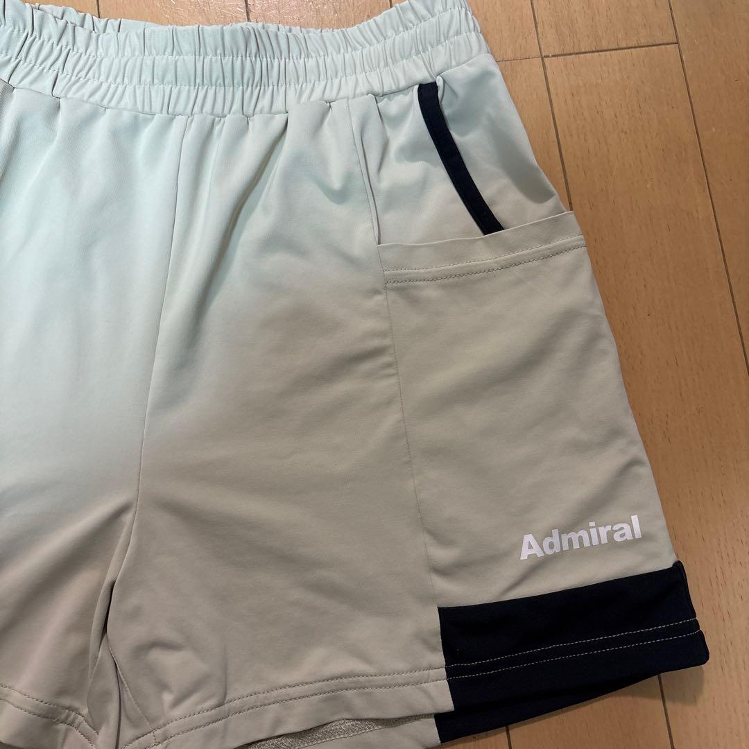 アドミラル　テニス　サイドレイヤーショーツ　Admiral ウィンザー限定　M