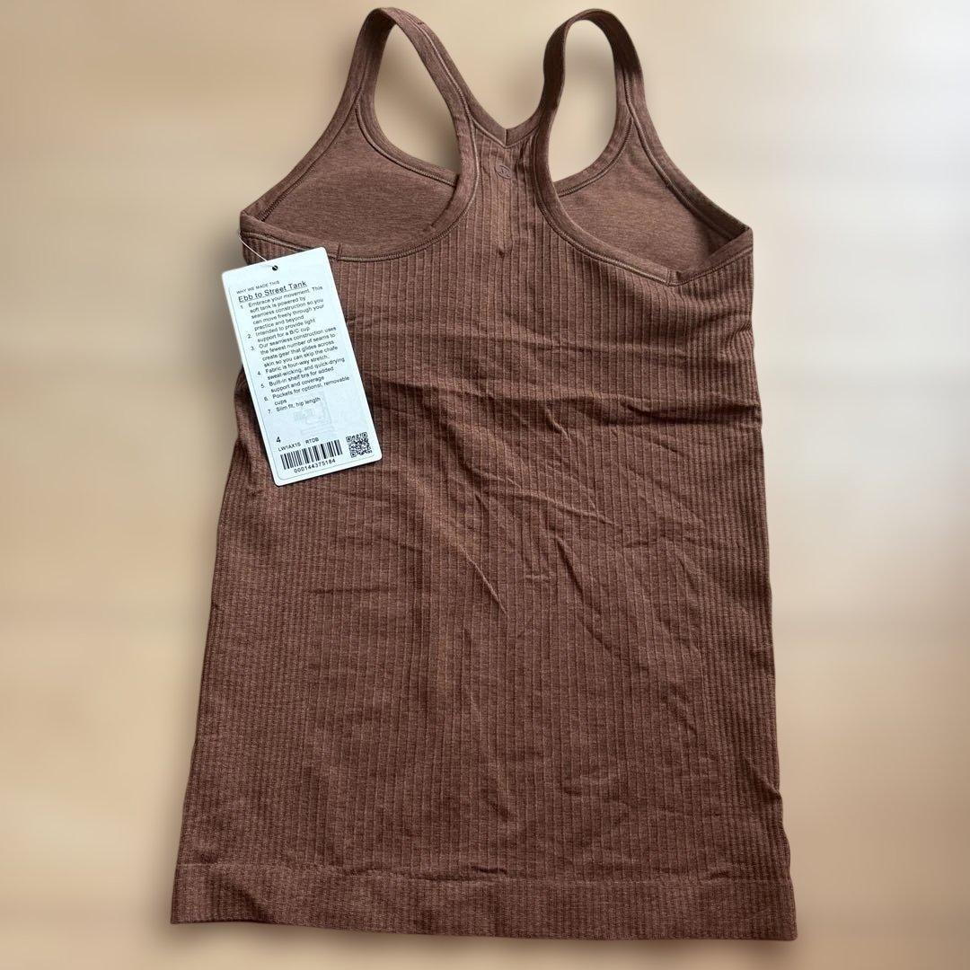 ⭐︎新品タグ付き⭐︎Ebb to Street Tank サイズ4 茶色