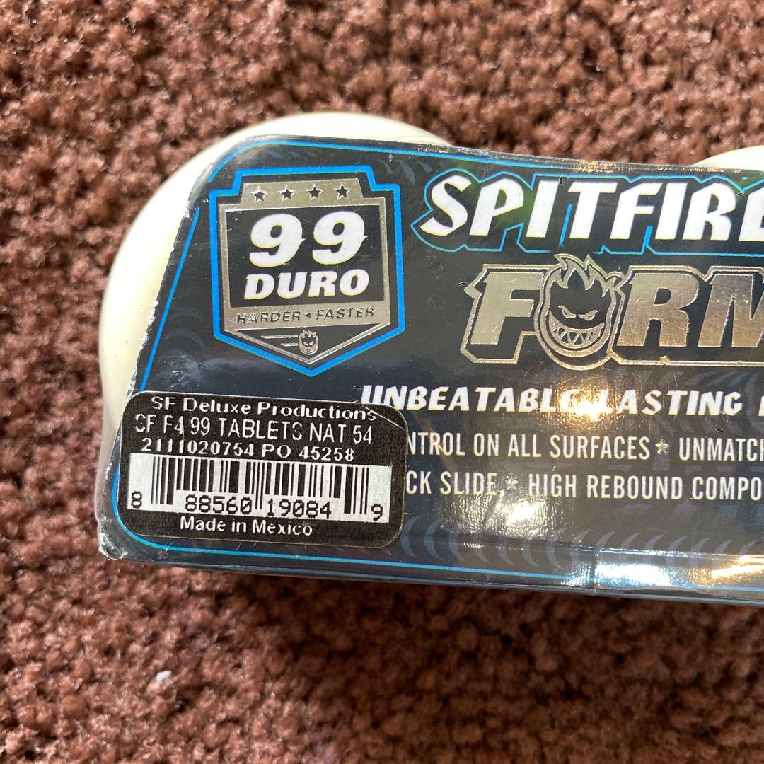 Spitfire フォーマル4 タブレット　54mm 99D スケボーウィール