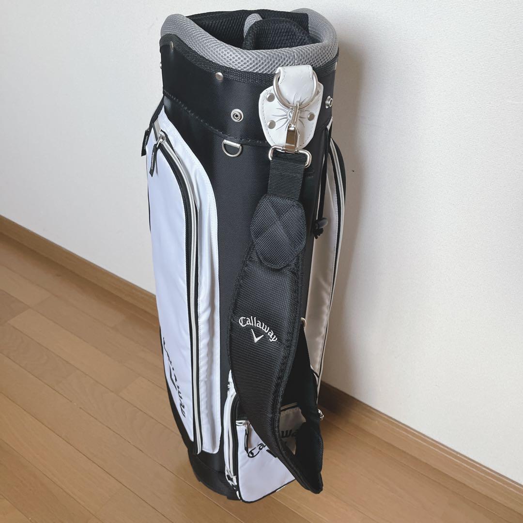 K138 美品！Callaway ソレイユ ブラック 軽量 フード無し
