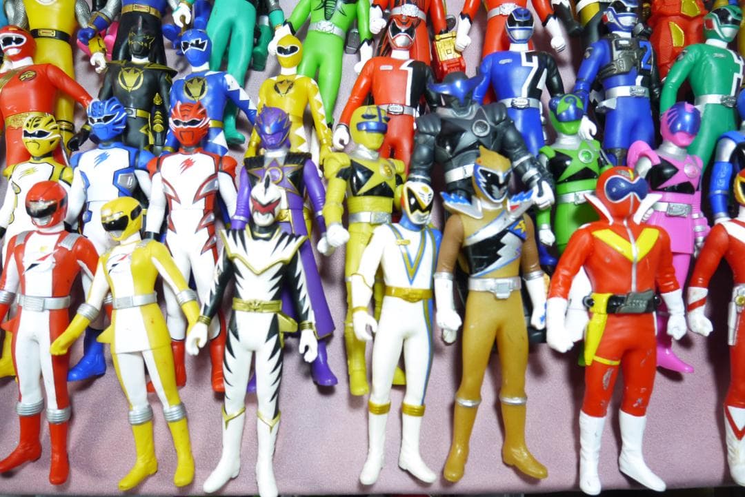 スーパー戦隊シリーズ　ビックサイズソフビ　など　116体