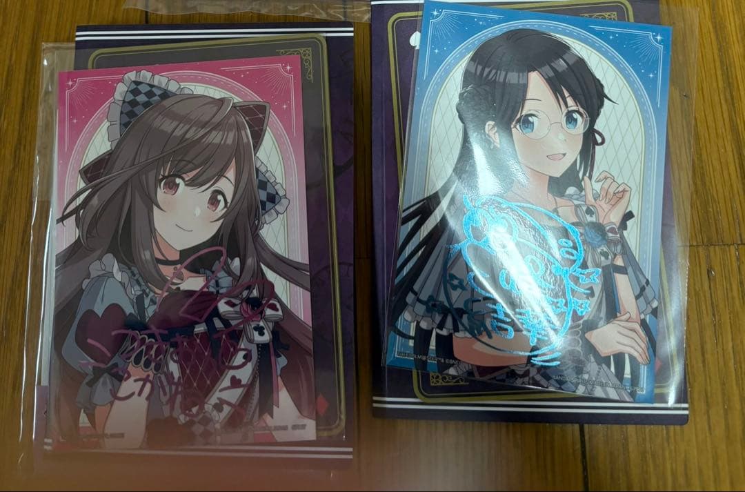 シャニマス　ラストワン+アクスタ13種 招待状8種、クリアポスターコンプセット