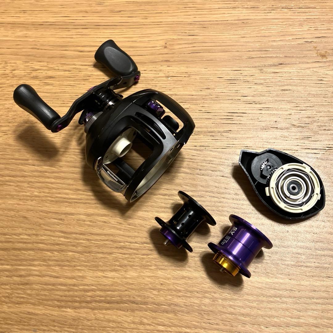 【希少】メガバス IS71ハイパーラリアット SV SPOOL KTFハンドル