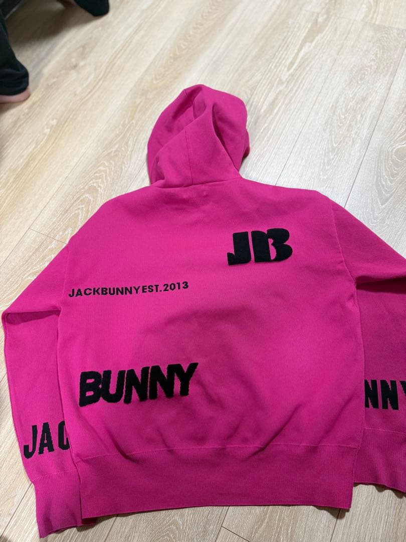 JACK BUNNY フード付きセーター ピンク 1 ユニセックス