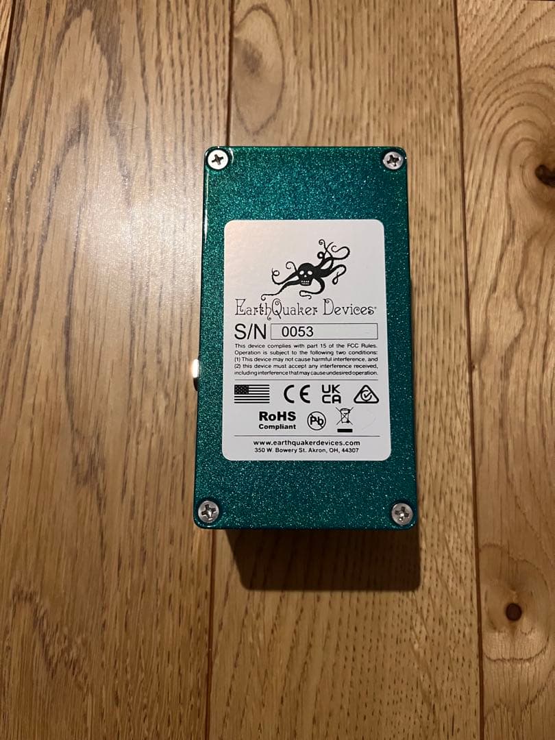 【初期ロット0053】EarthQuaker Devices Aurelius