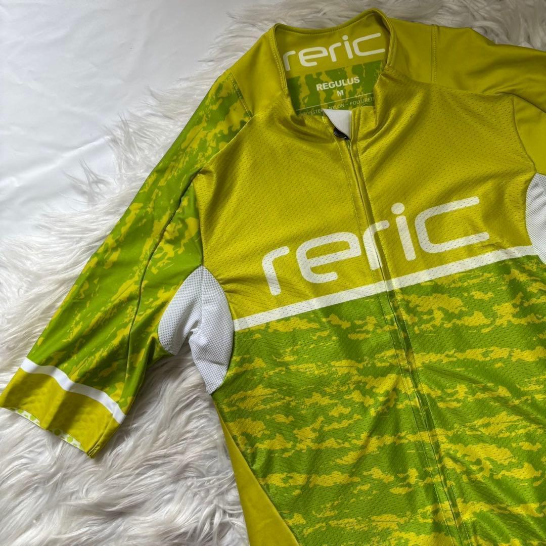 rericサイクリングウェア定価1万6千（M）黄緑色系