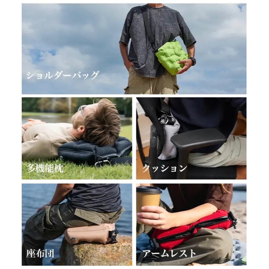 ◉Tc1002 未使用保管品 ATEPA 多機能 エアークッション エアバッグ