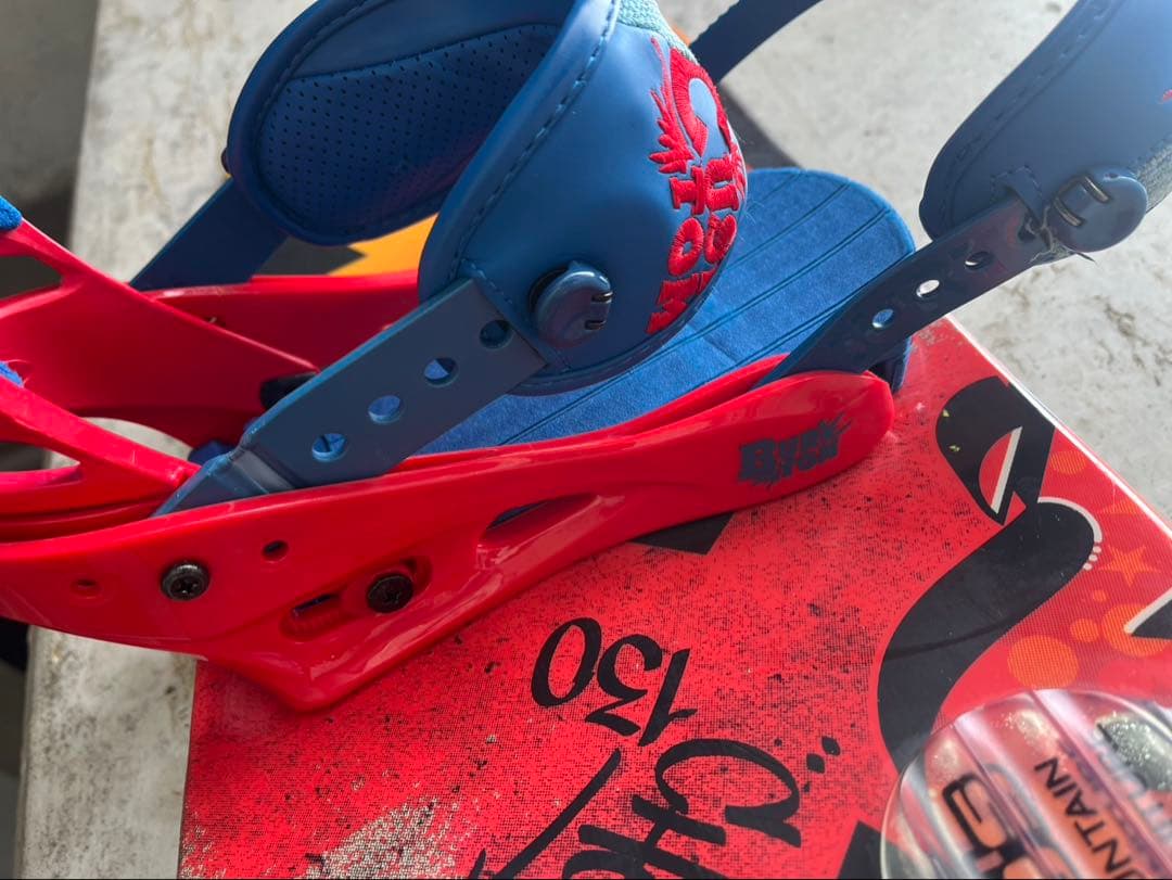 BURTON チョッパーCHOPPER 130 ビィンディング ２点セット