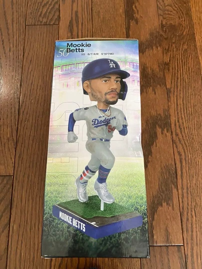 1,000円オフ【新品未使用】Mookie Betts ボビングヘッド※箱潰れ有