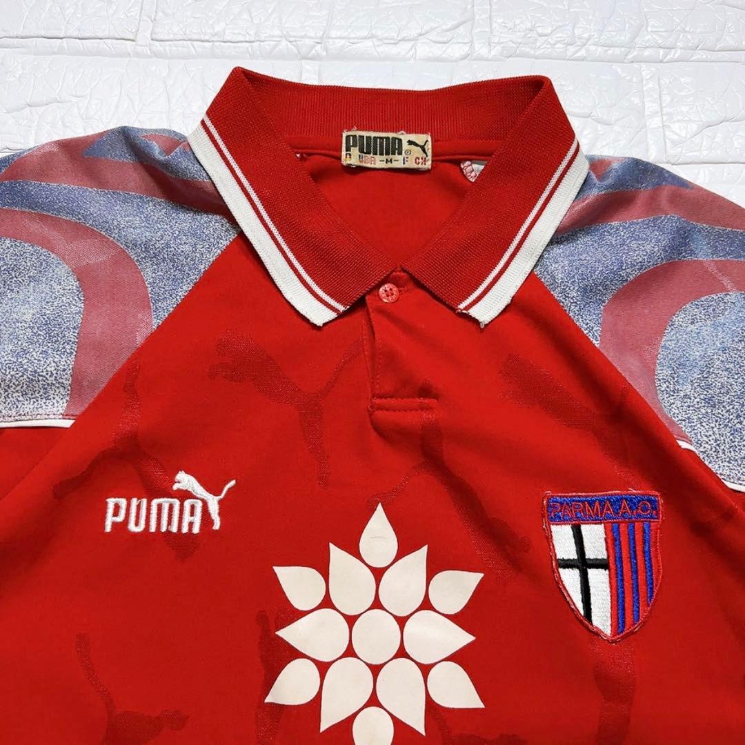 ✨希少✨　PUMA　ACパルマ　ユニフォーム　メンズ　半袖ポロシャツ　Mサイズ