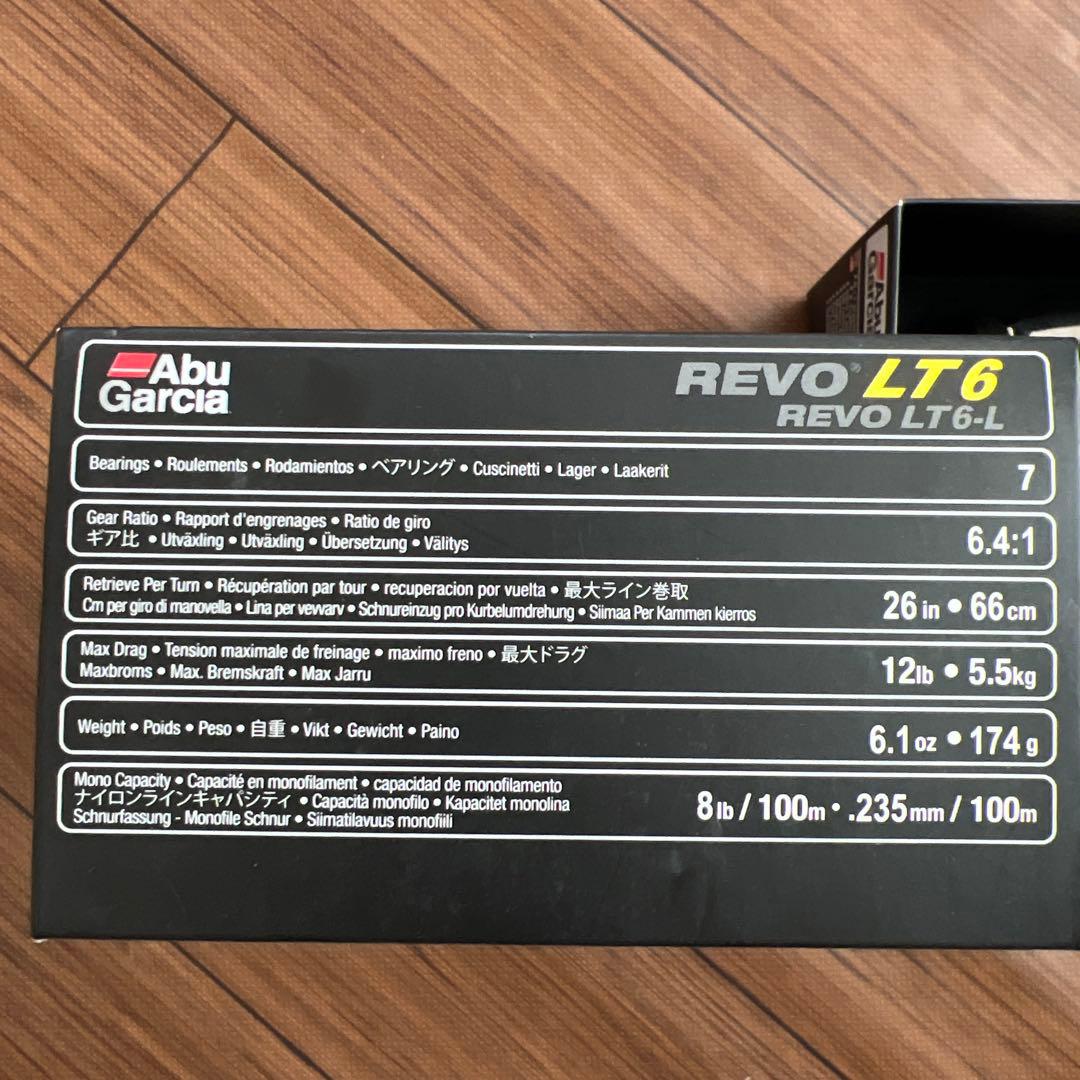 Abu Garcia REVO LT6 ベイトリール