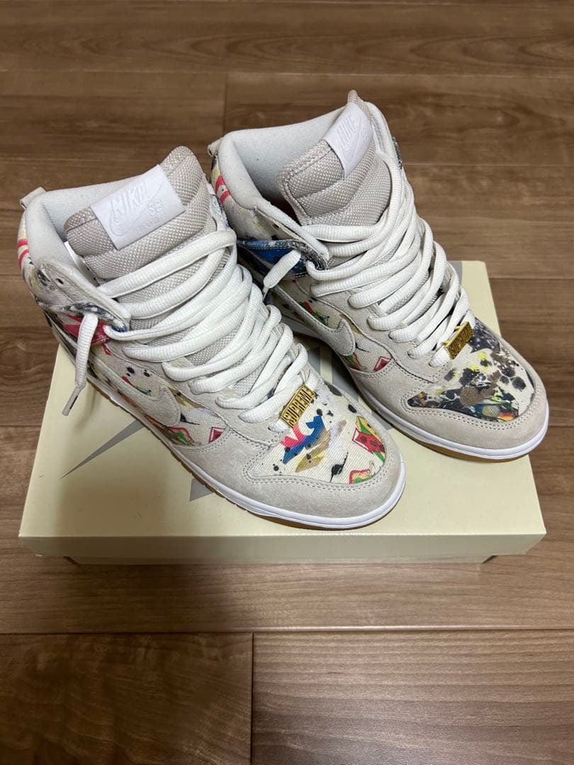 Nike Dunk High アートプリント