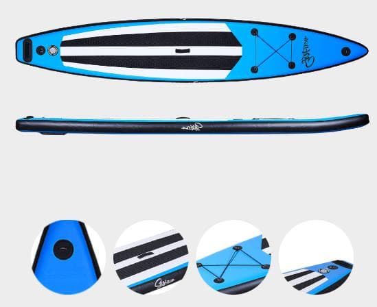 パドルボード スピード系 2層構造 インフレータブル スタンドアップ