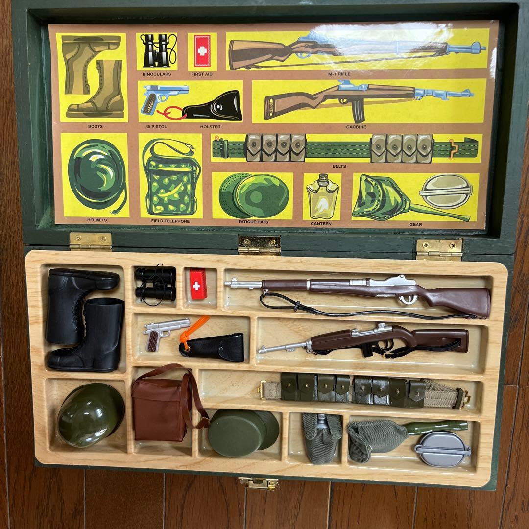 gi.joe 木製フットロッカーとGI.joe レア
