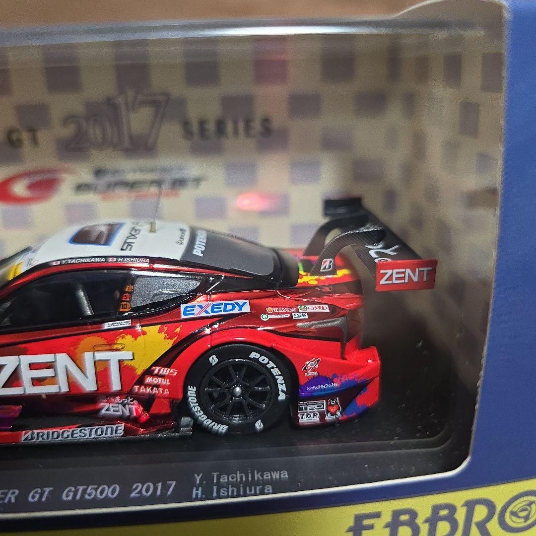 EBBRO ZENT ミニカー SUPER GT 2017 38号