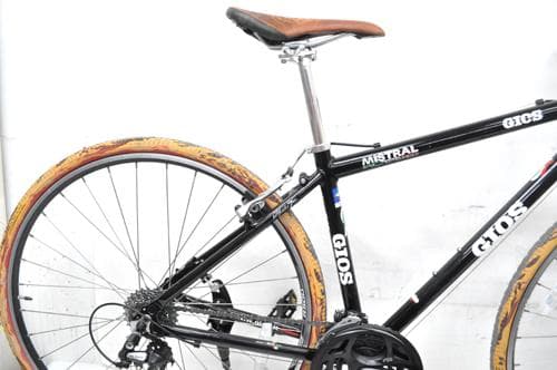 【引き取り限定】GIOS MISTRAL クロスバイクブルホーン改