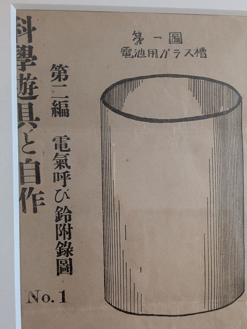 １８３６年天保七年発明ダニエル電池解説明治時代初期頃備前國武家旧家古文書印刷資料