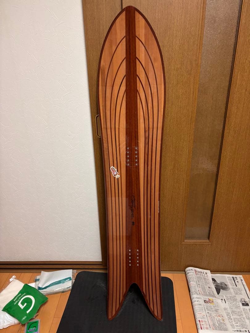 スノーボード Gentemstick 25-26 MIDFISH OUTLINECORE