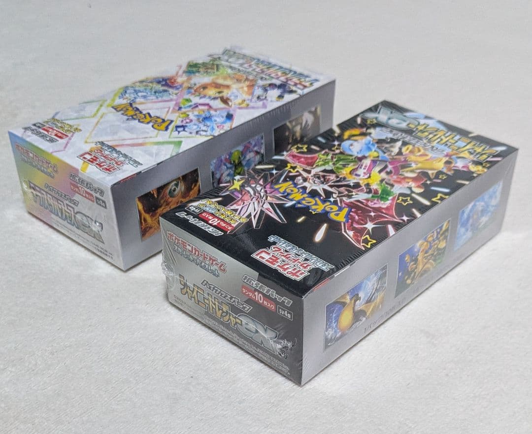 テラスタルフェスex　シャイニートレジャーex　未開封BOX　シュリンク付き